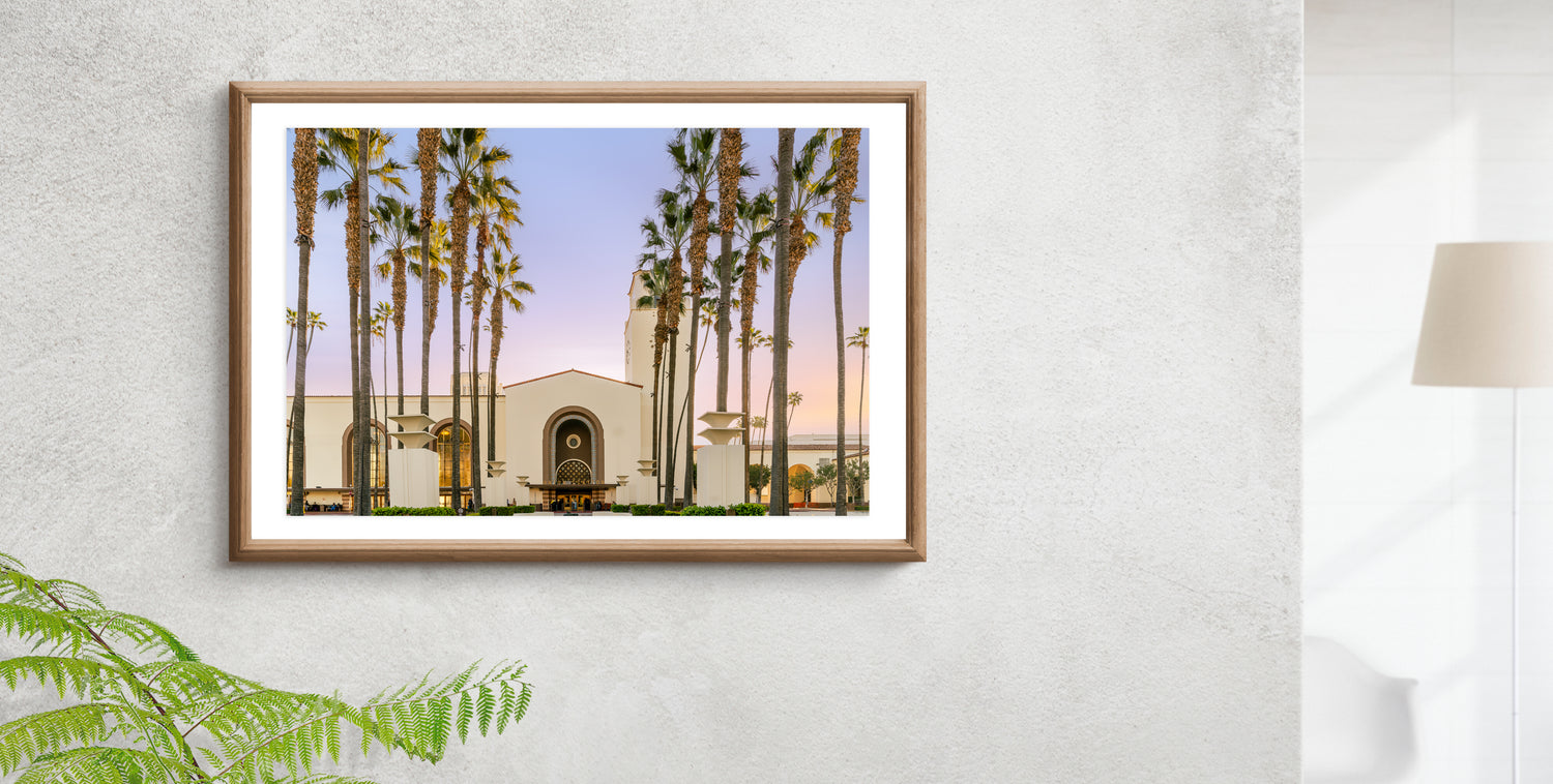 Union Station Sunrise Los Angeles