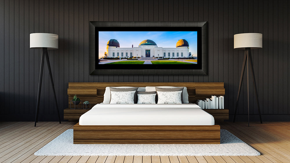Framed print of the Griffith Observatory California