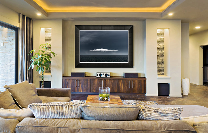 Long White Storm Cloud