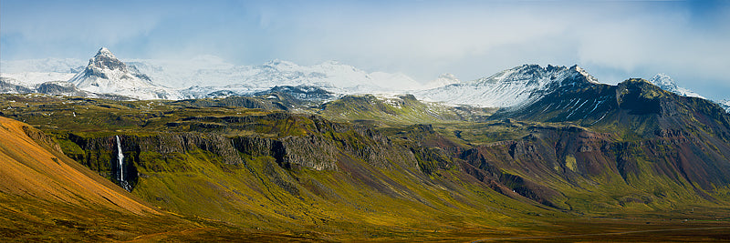 Iceland Mountain Range
