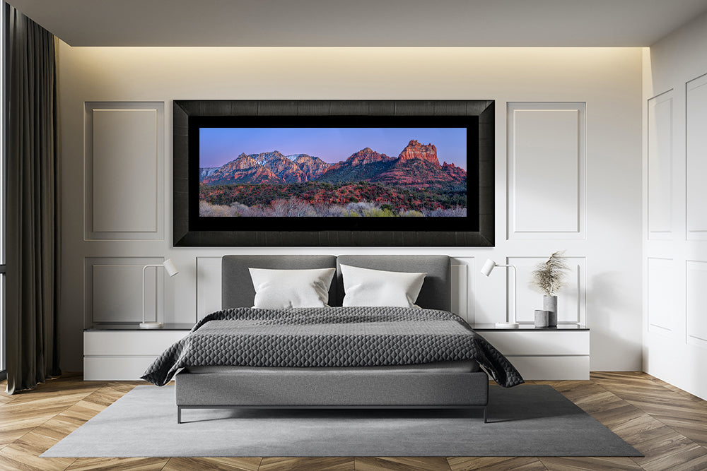 Sedona Mountains Sunset