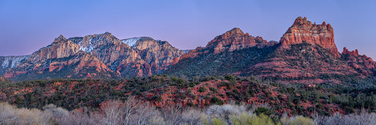 Sedona Mountains Sunset