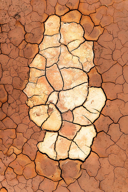 Outback western australia clay textures and abstracts