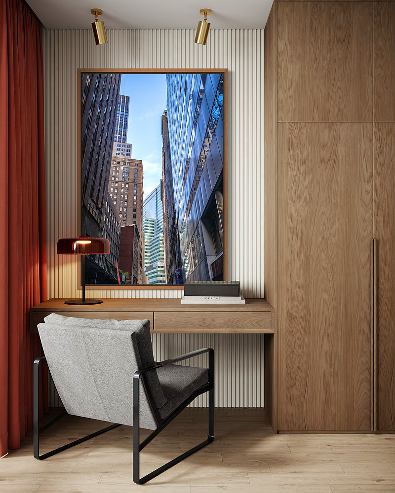 Wall St Skyscrapers NYC