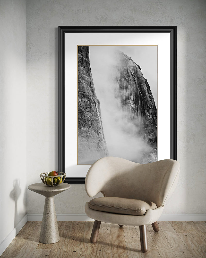 El Capitan Through The Mist