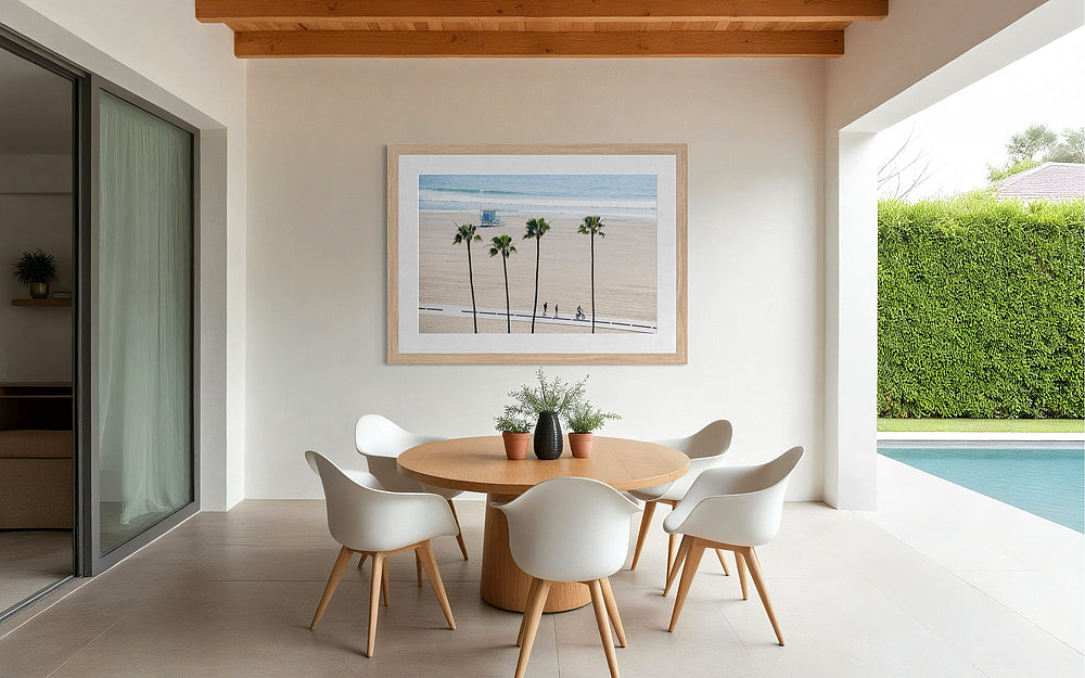 Morning Palm Trees Oceanside California