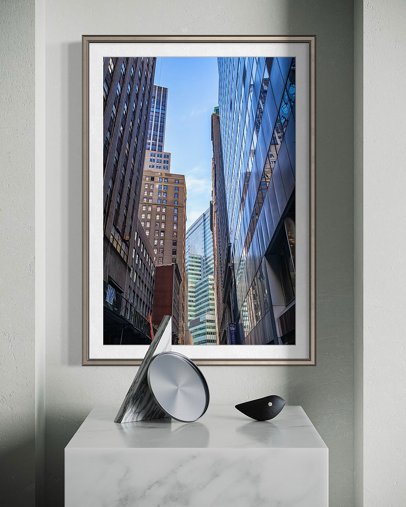 Wall St Skyscrapers NYC