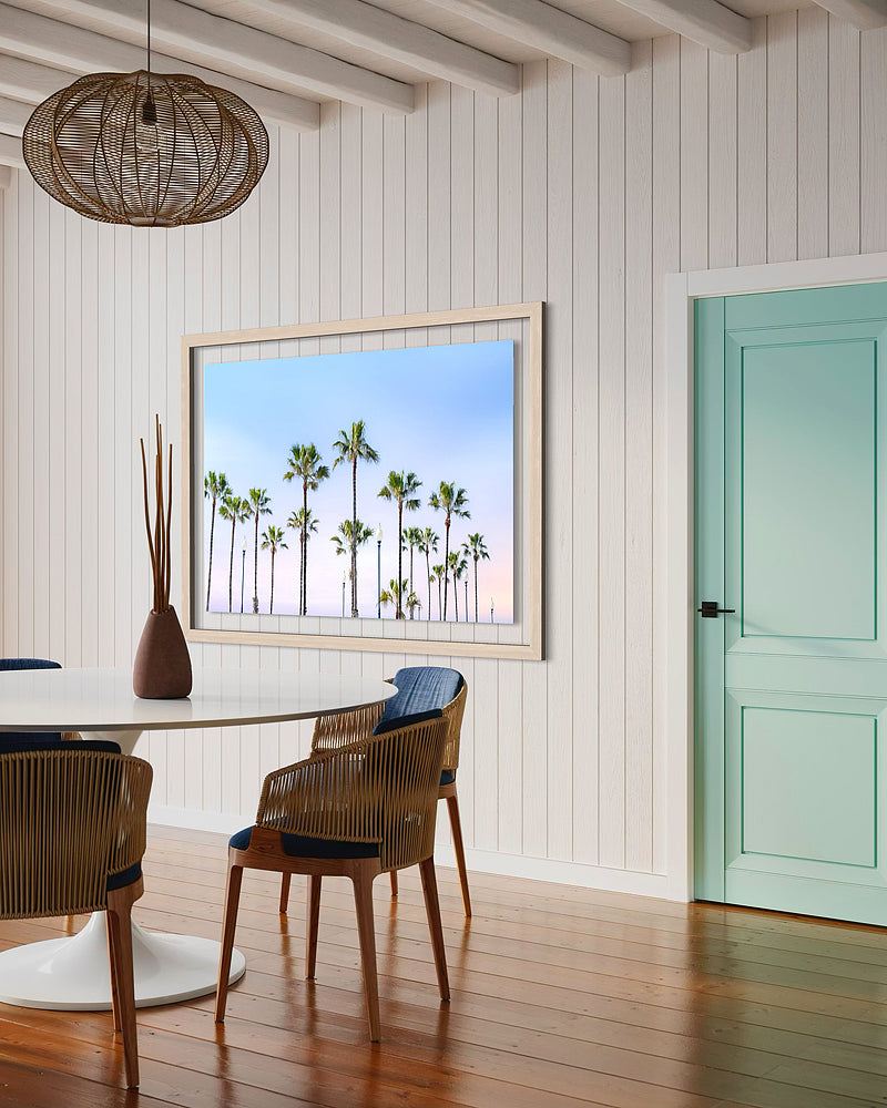 Morning Palm Trees Oceanside California