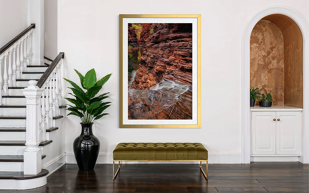 Waterfalls Inside Karijini Gorges