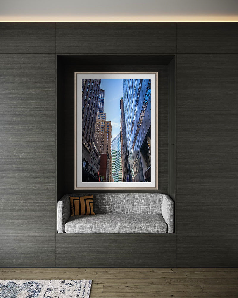 Wall St Skyscrapers NYC