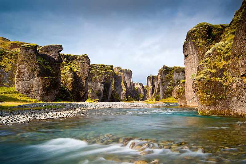 Fjadrargljufur Canyon Iceland