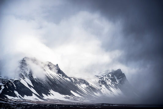 Iceland Mountain Storm