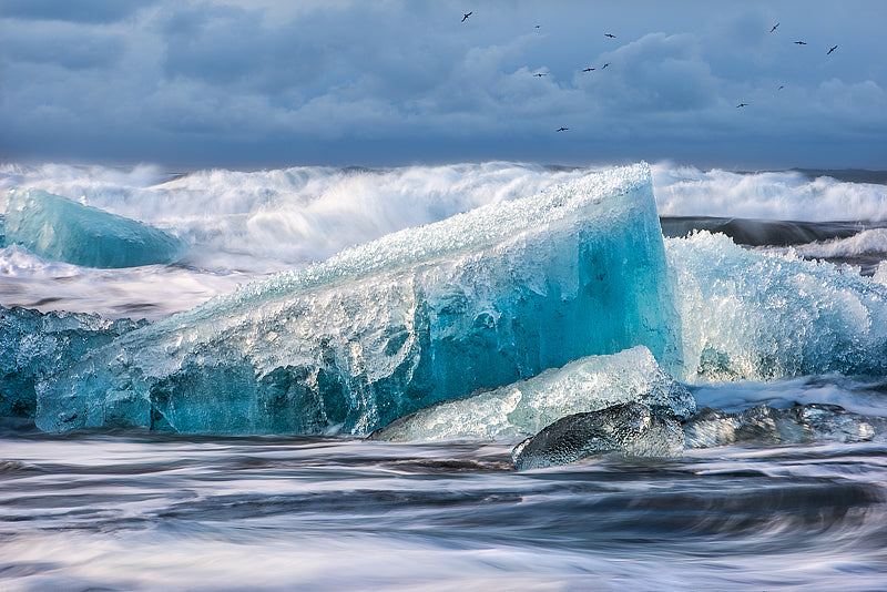 Jokulsarlon Lagoon Icebergs