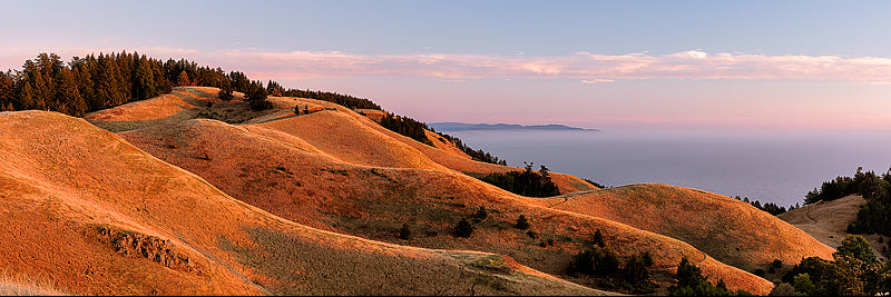 Sunset Over Marin County Hills