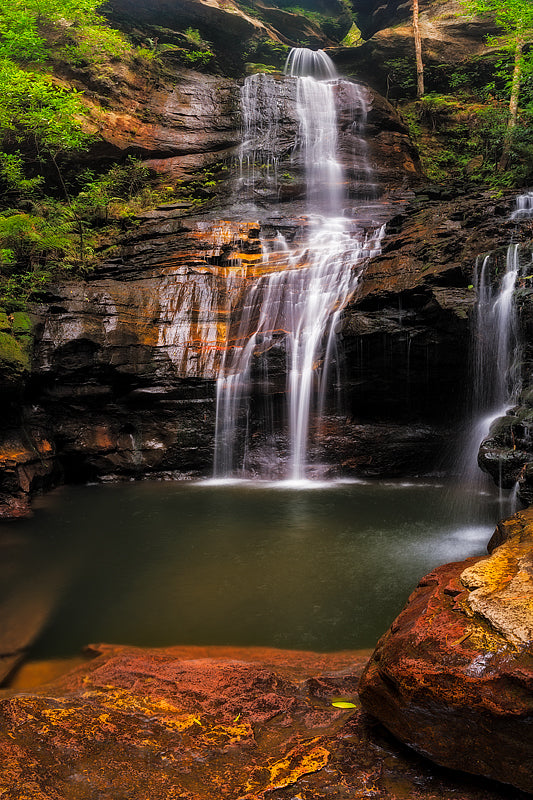 Waterfall inside the blue mountains NSW